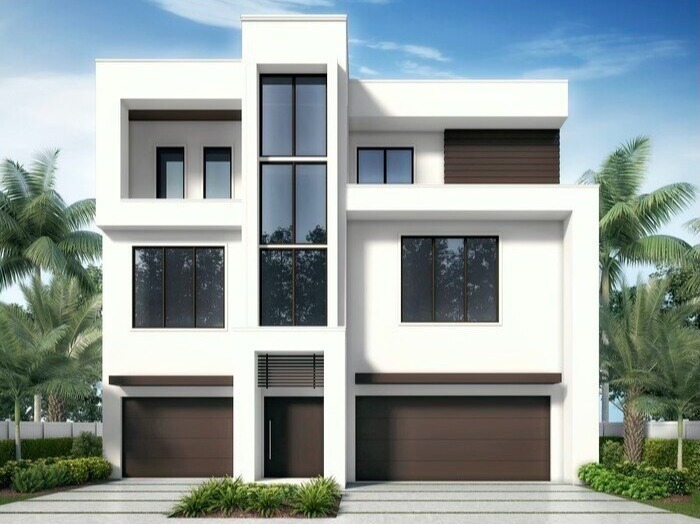 423 Erie - Front Ext Rendering - Approved Design-1-1